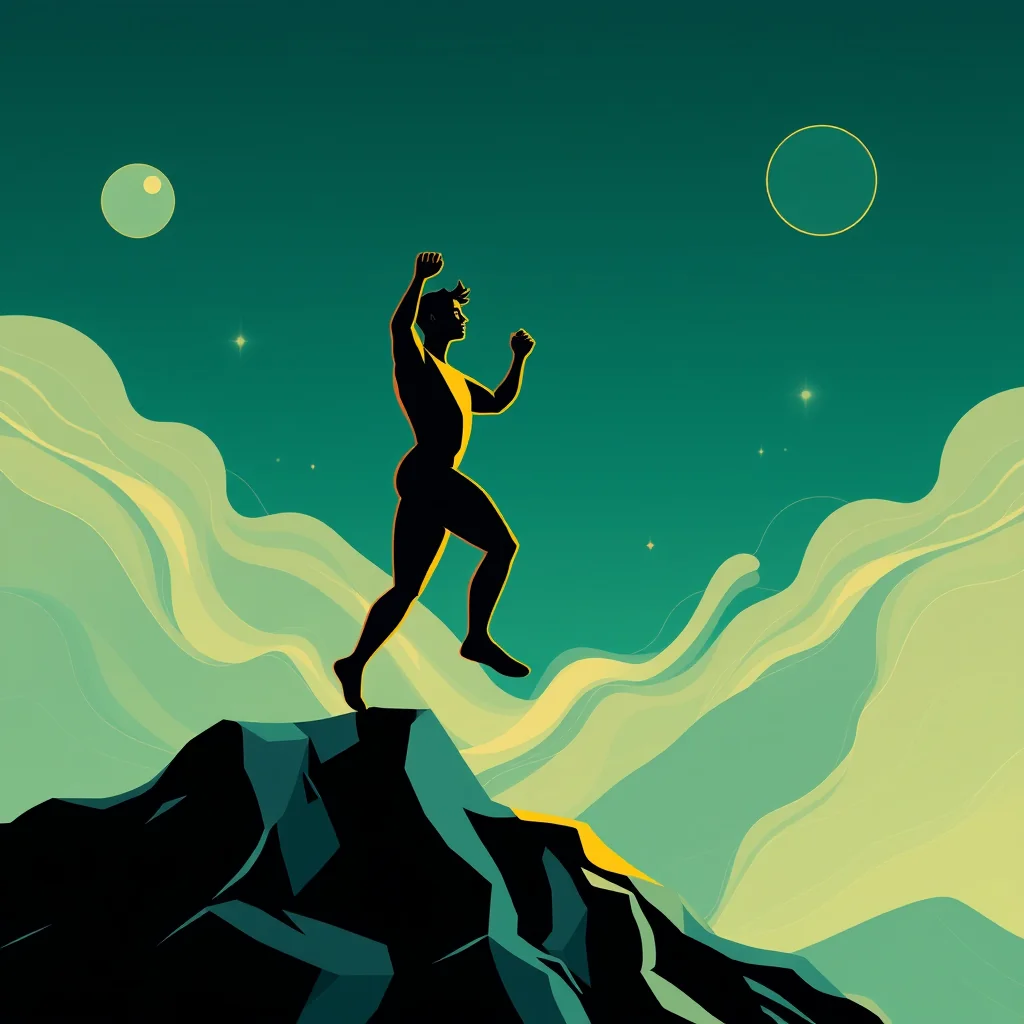 Artistic representation for "oxefit triumphs: $70m funding milestone for revolutionary health and fitness le