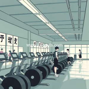 Artistic representation for Mastering Japanese gym etiquette : Your ultimate guide to fitting in