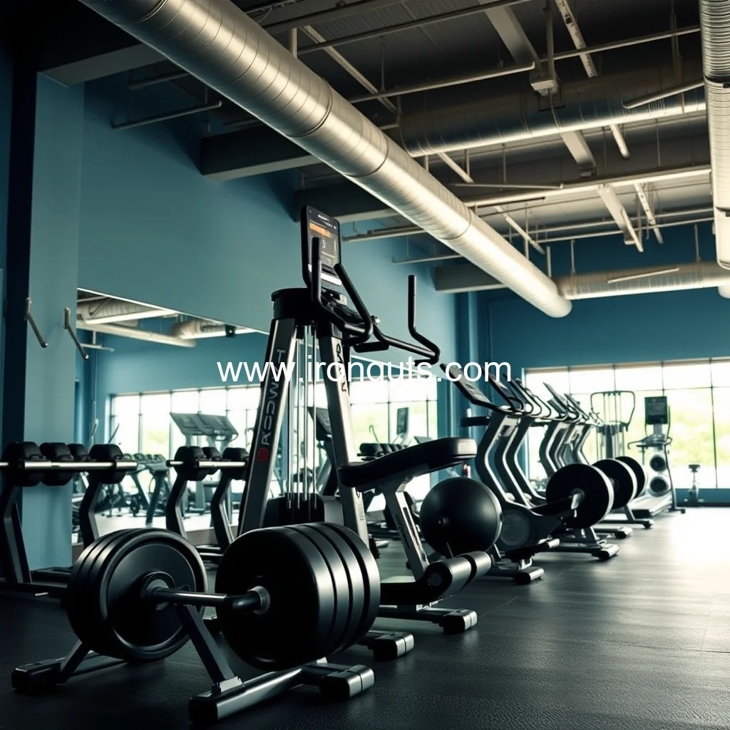 Artistic representation for Should you opt for free weights or machines at the gym: unveiling the ultimate workout equip