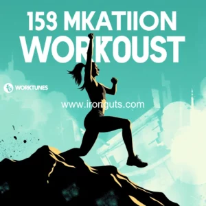 Artistic representation for Top 15 motivational workout tunes to boost your fitness routine!
