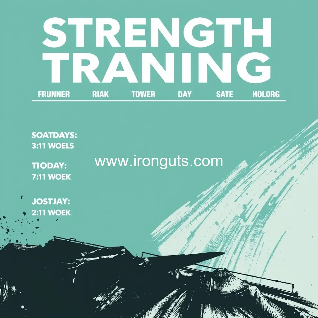 You are currently viewing Ideal strength training plan for runners: 3 days a week.