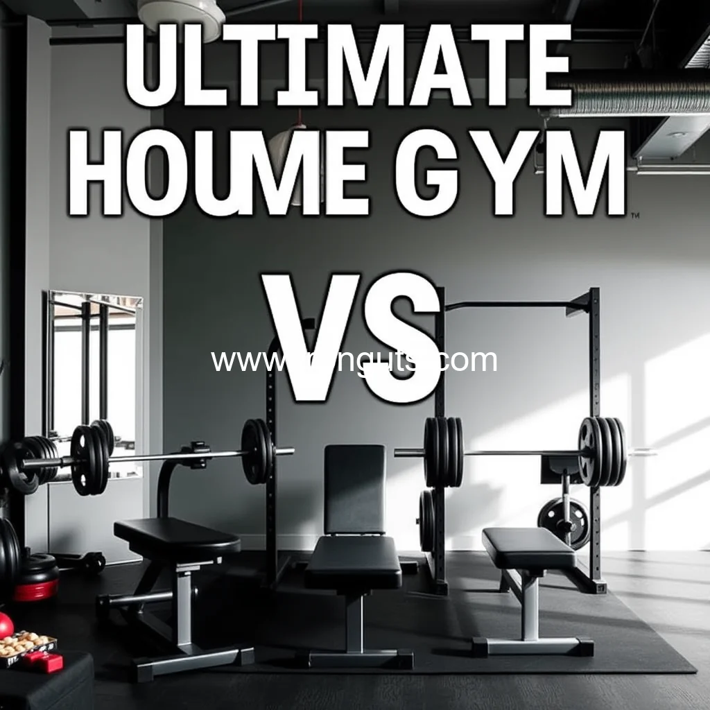 Artistic representation for Ultimate home gym vs. monster gym: which is the better investment? answer: ultimate home gym vs. monster gym: which is the better investment?