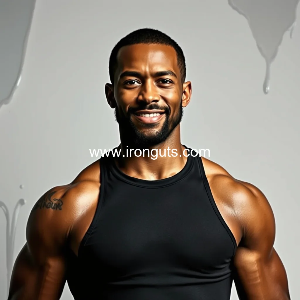 Artistic representation for A 45 year old personal trainer to celebrities including Naomi Campbell shared how he eats and trains to boost his longevity and stay fit