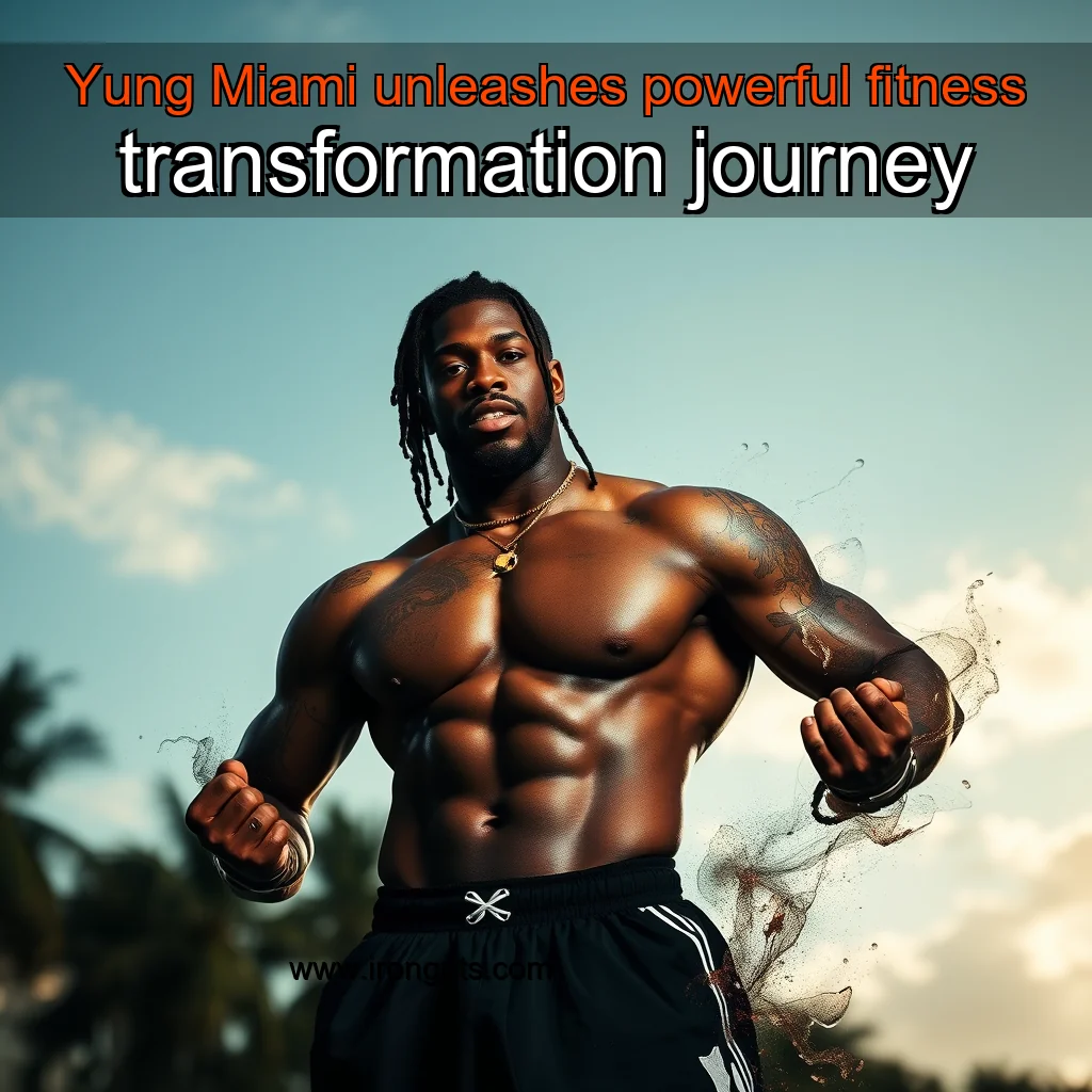 You are currently viewing Yung Miami unleashes powerful fitness transformation journey
