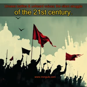 Read more about the article Unseen battles & unheard voices: the silent struggle of the 21st century.