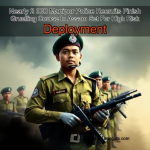 Read more about the article Nearly 2  000 Manipur Police Recruits Finish Gruelling Course In Assam  Set For High  Risk Deployment