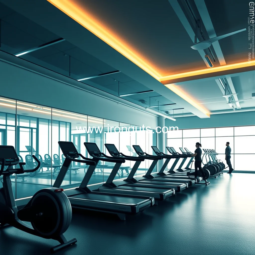 Artistic representation for Key Developments in the Gym and Health Clubs Market : Trends Innovations and Future Outlook Cardinal Courier