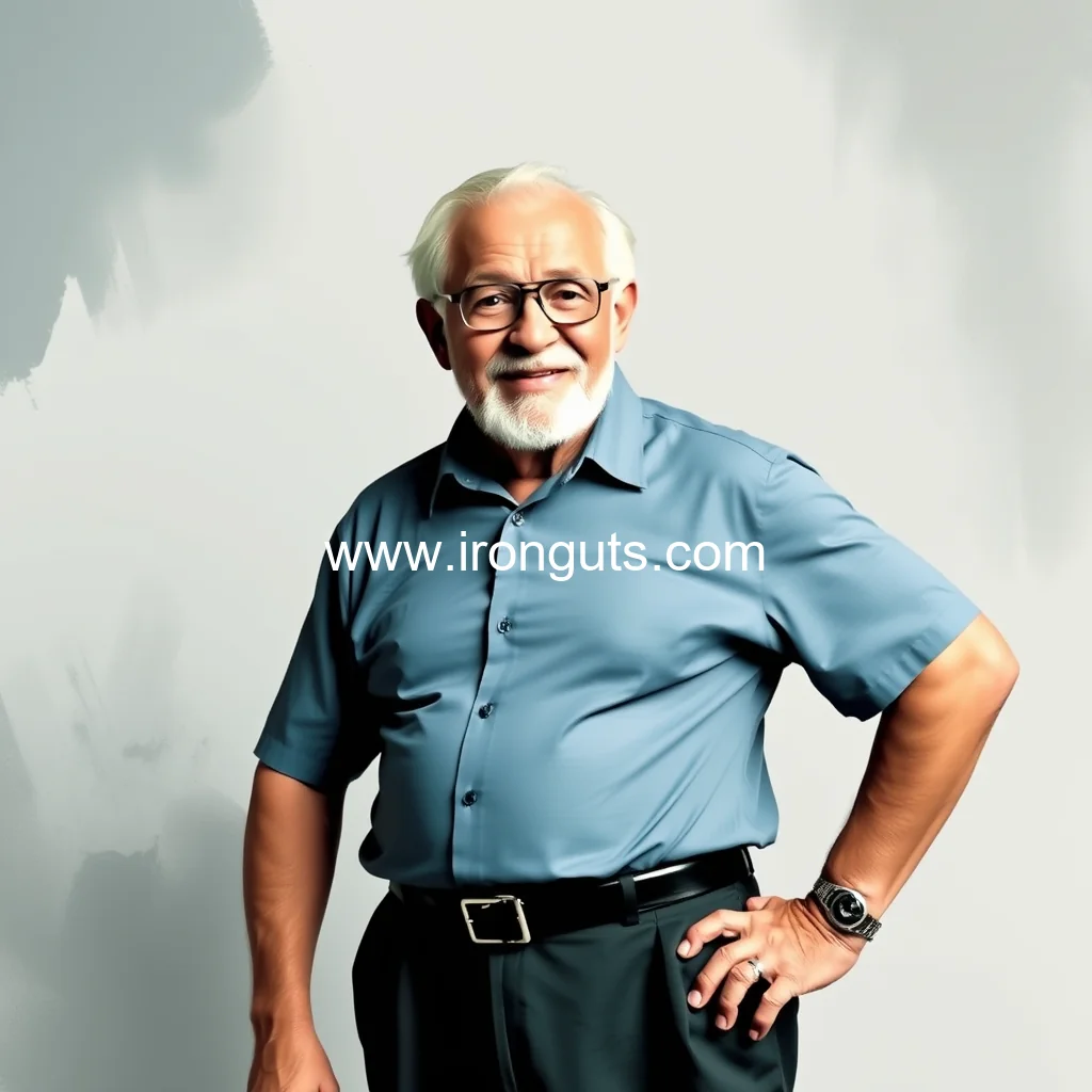 Artistic representation for Transforming at 71: a year of half-muscle weight loss assistant: transforming at 71: a year of half-muscle weight loss!