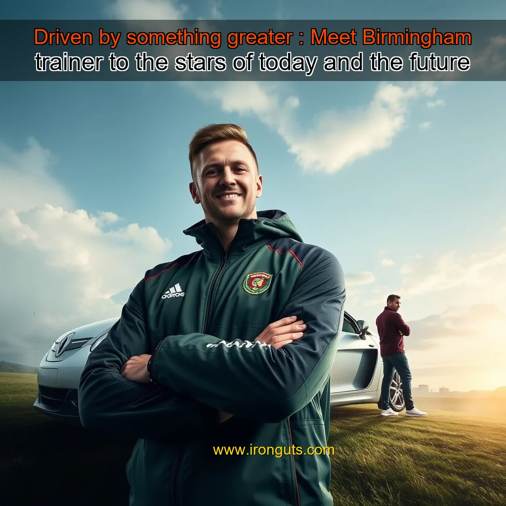 You are currently viewing Driven by something greater : Meet Birmingham trainer to the stars of today and the future
