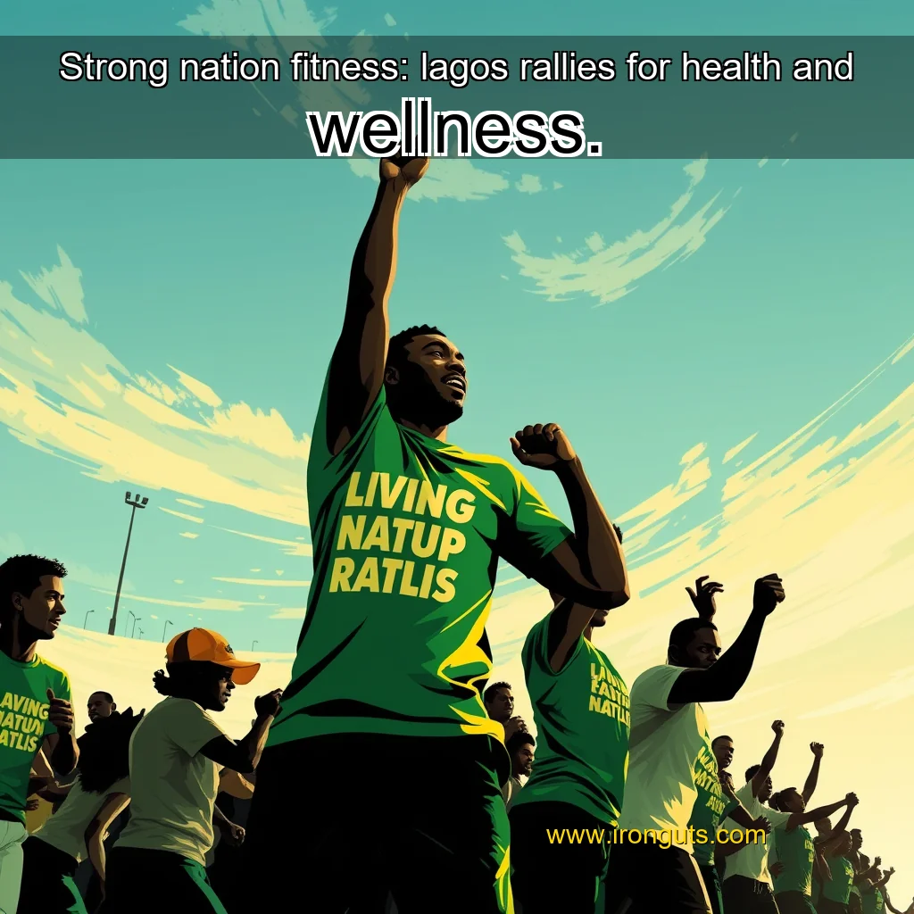 You are currently viewing Strong nation fitness: lagos rallies for health and wellness.