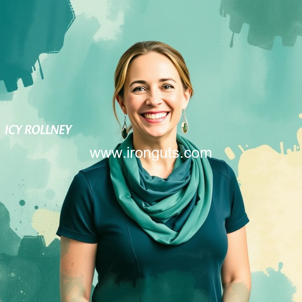 Artistic representation for Wellness Coach Icy Rolling Spreads Positivity and Empowerment Through Inspiring Health Journey