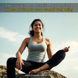 Read more about the article Take inspiration from Rashmika Mandanna simple fitness routine for your overall well  being