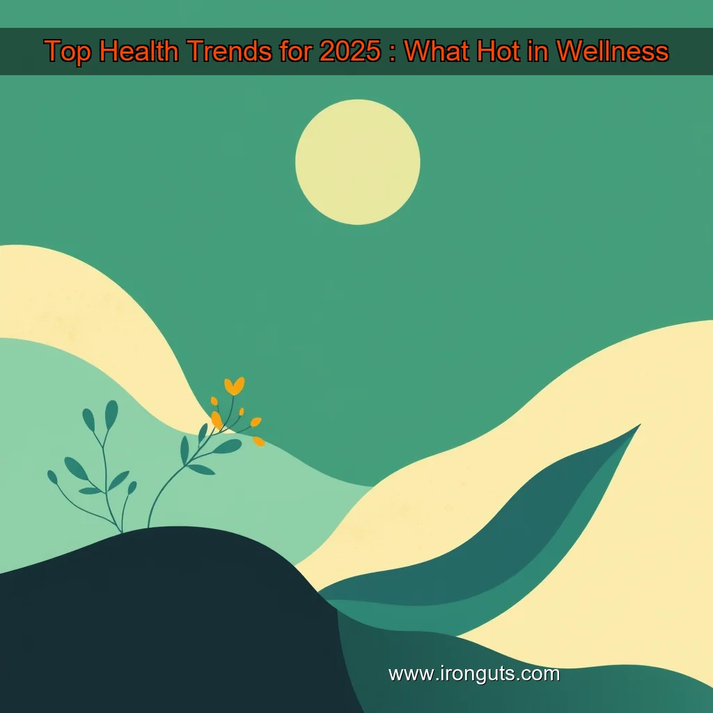 You are currently viewing Top Health Trends for 2025 : What Hot in Wellness