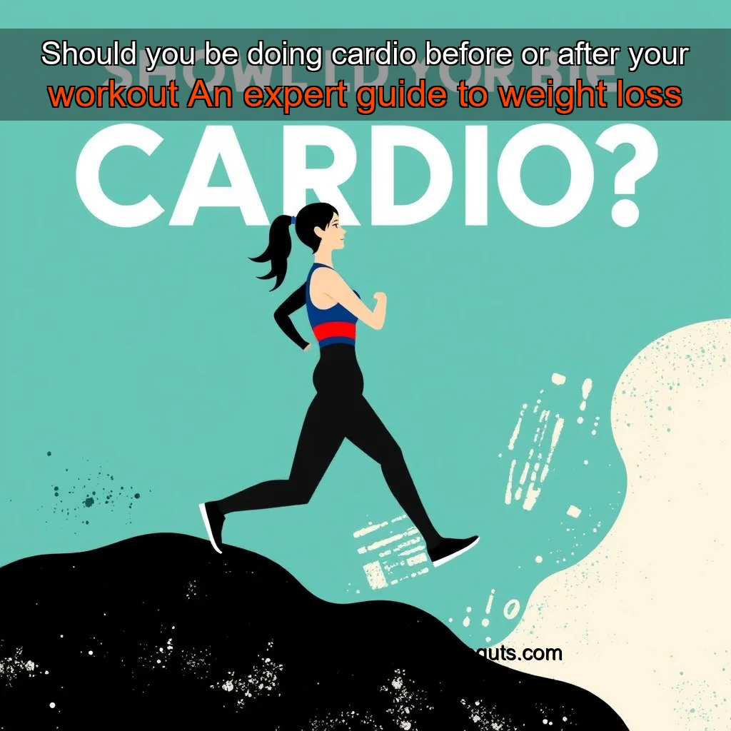You are currently viewing Should you be doing cardio before or after your workout  An expert guide to weight loss