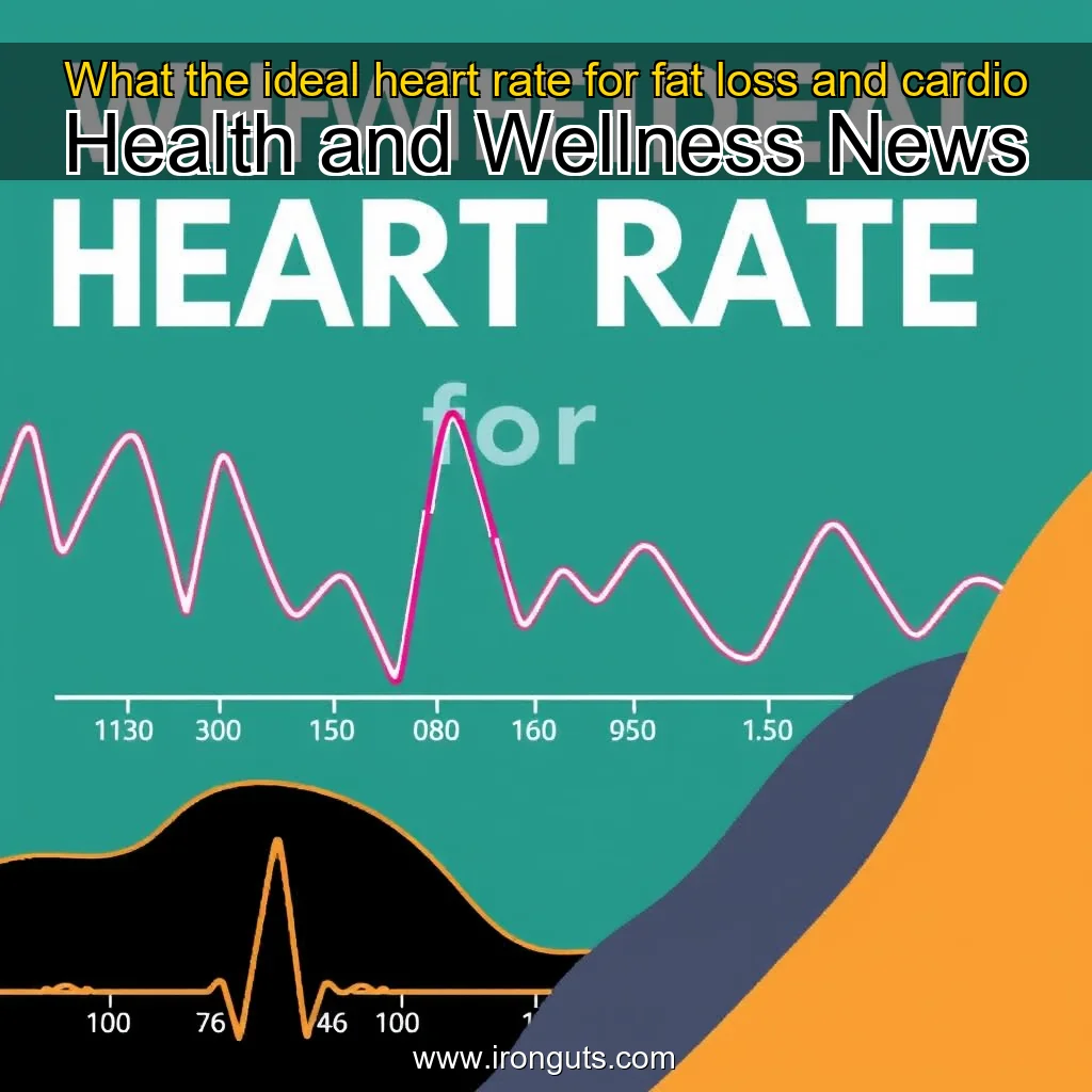 You are currently viewing What the ideal heart rate for fat loss and cardio   Health and Wellness News