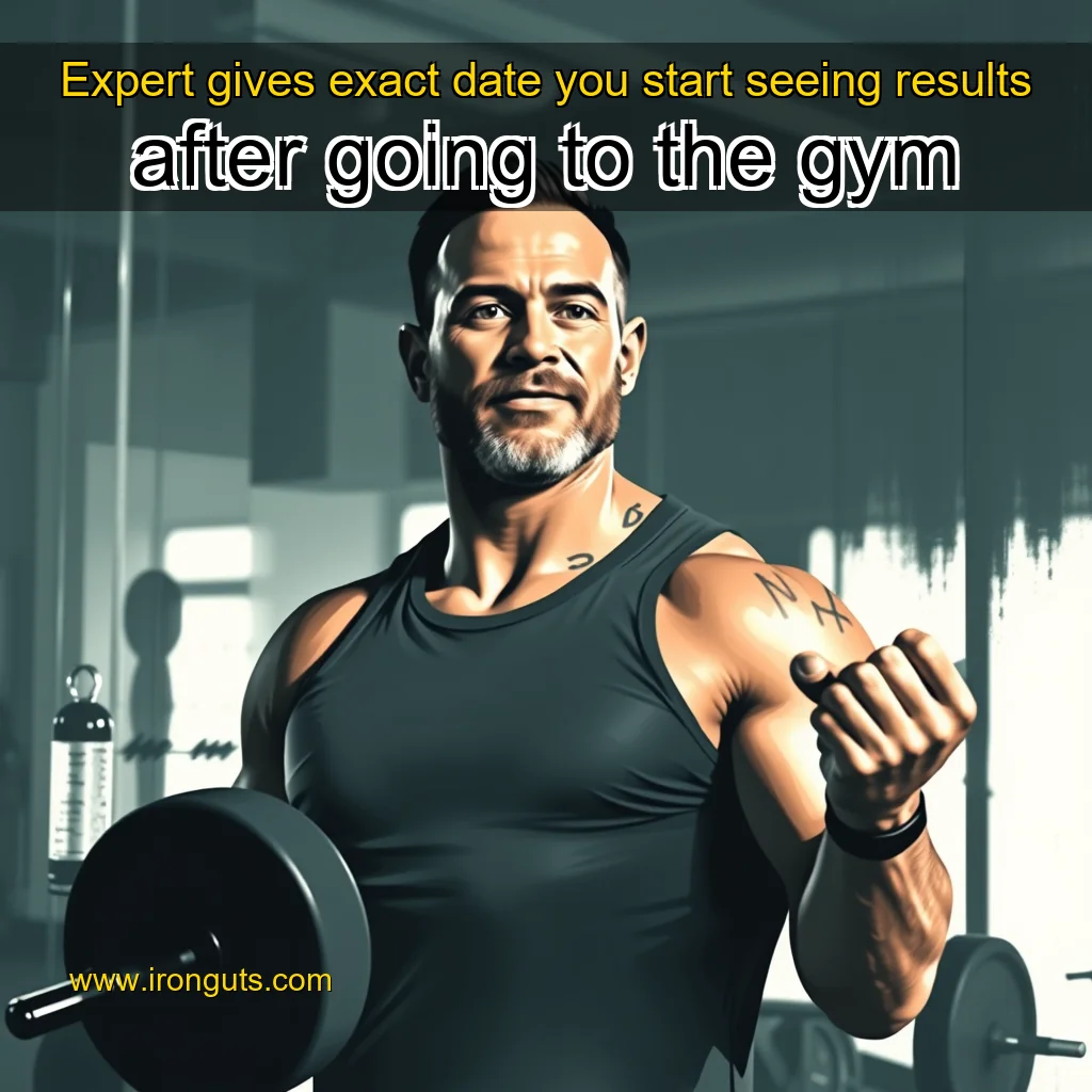 You are currently viewing Expert gives exact date you start seeing results after going to the gym