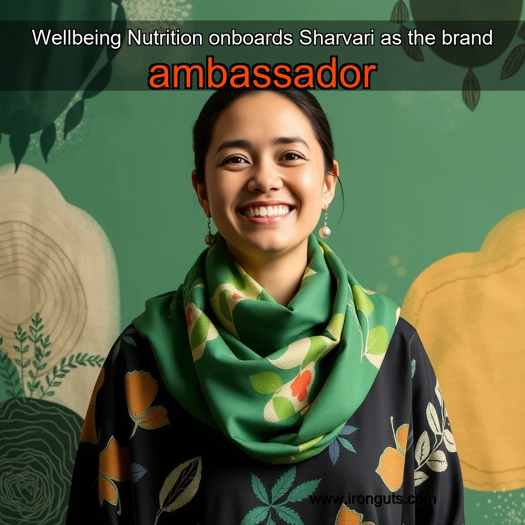 You are currently viewing Wellbeing Nutrition onboards Sharvari as the brand ambassador