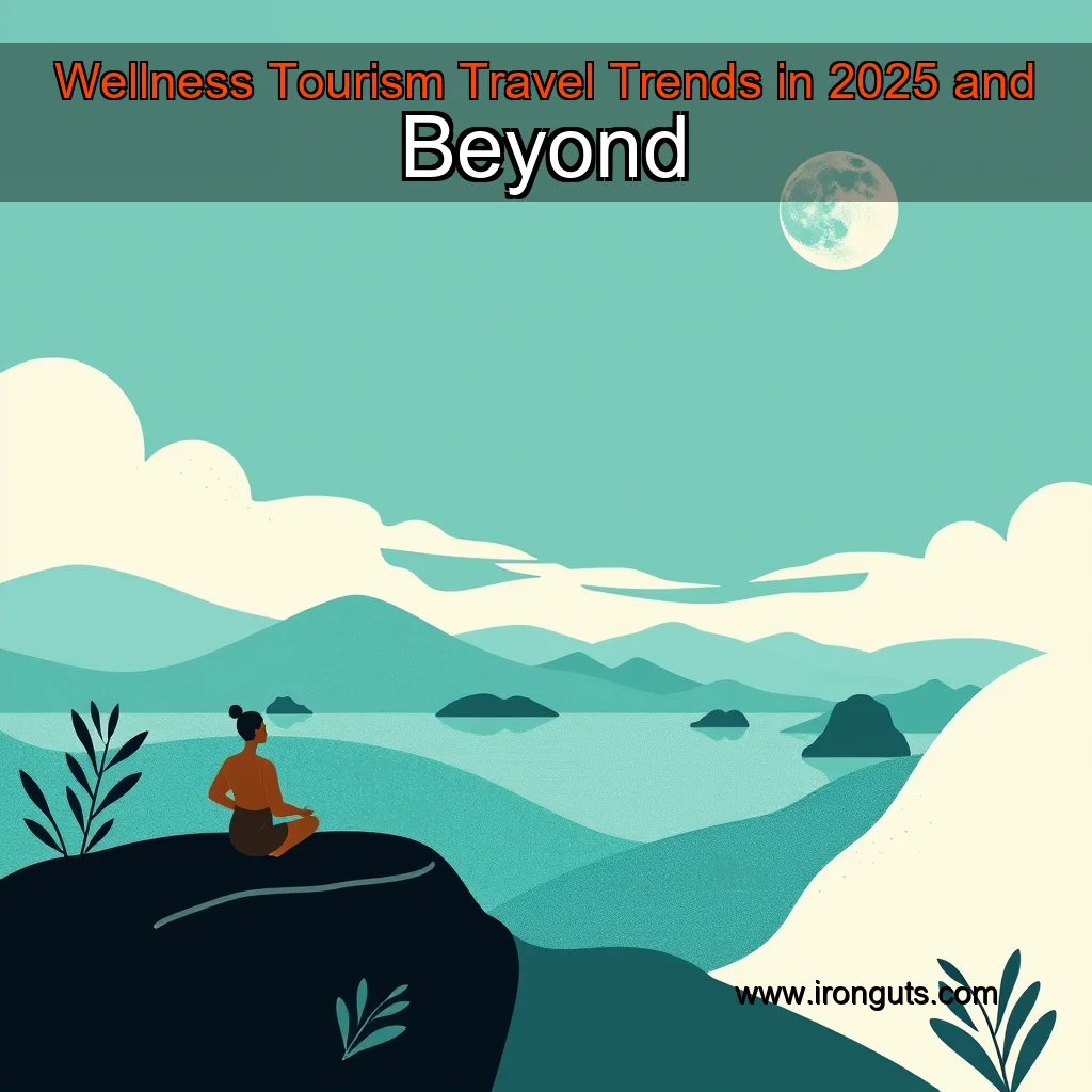 Artistic representation for Wellness Tourism Travel Trends in 2025 and Beyond