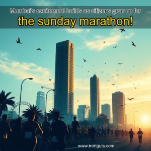 Read more about the article Mumbai’s excitement builds as citizens gear up for the sunday marathon!