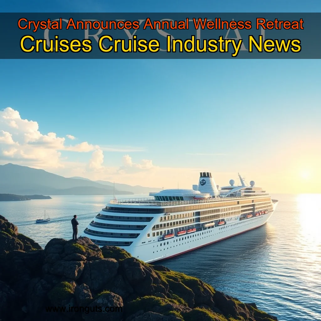 You are currently viewing Crystal Announces Annual Wellness Retreat Cruises  Cruise Industry News