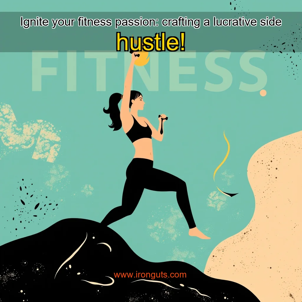 Read more about the article Ignite your fitness passion: crafting a lucrative side hustle!