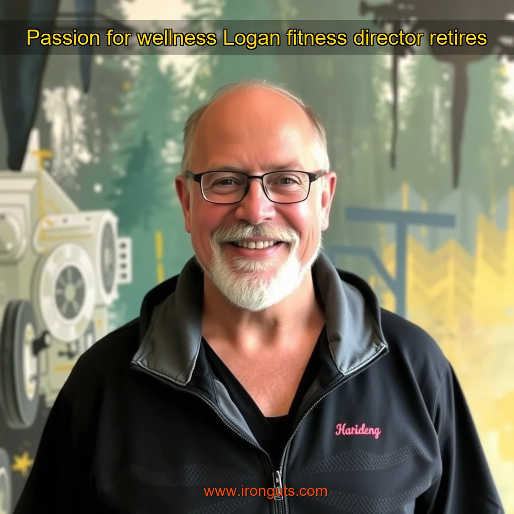 Artistic representation for Passion for wellness Logan fitness director retires