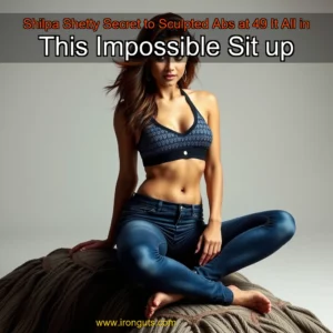 Read more about the article Shilpa Shetty Secret to Sculpted Abs at 49  It All in This Impossible Sit  up