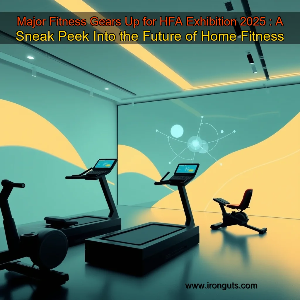 Read more about the article Major Fitness Gears Up for HFA Exhibition 2025 : A Sneak Peek Into the Future of Home Fitness