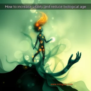 Artistic representation for How to increase vitality and reduce biological age