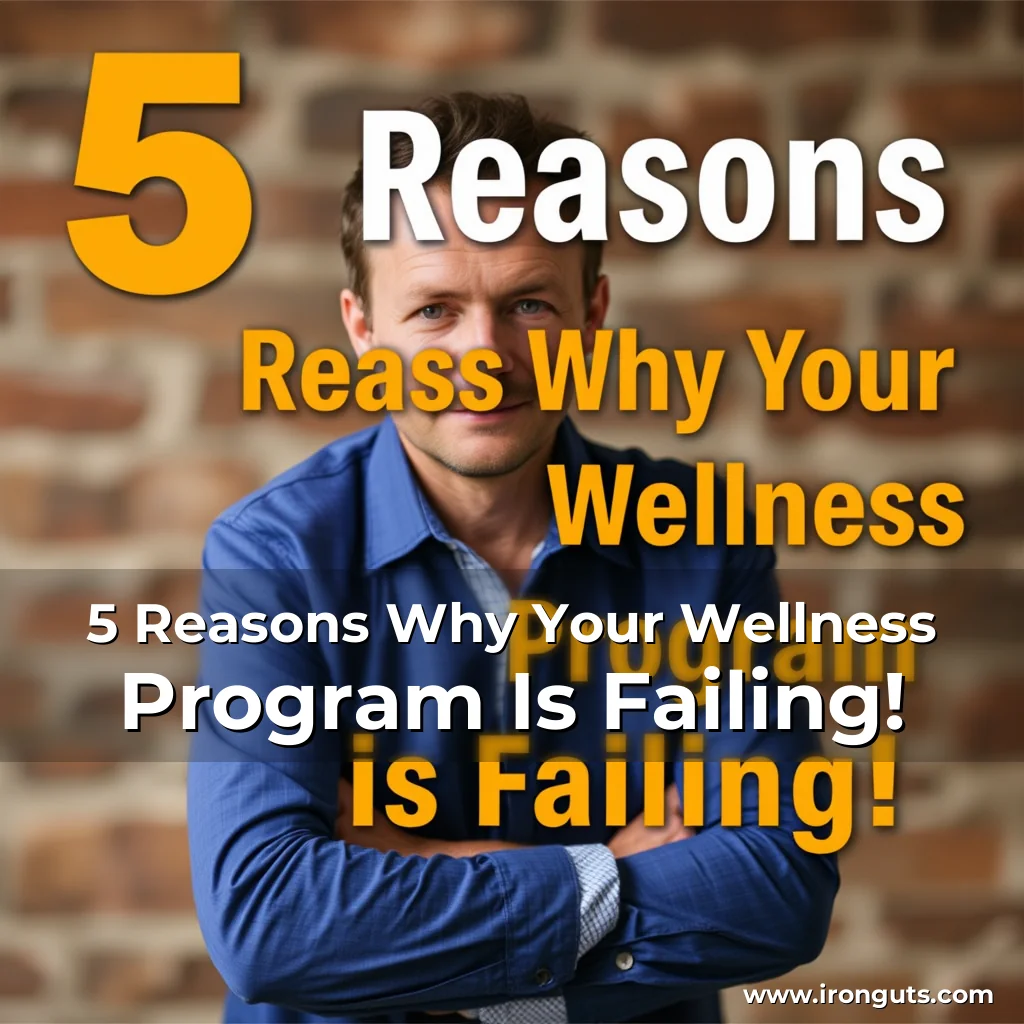 Read more about the article 5 Reasons Why Your Wellness Program Is Failing!