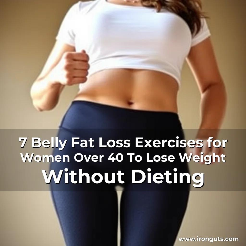 Read more about the article 7 Belly Fat Loss Exercises for Women Over 40 To Lose Weight Without Dieting