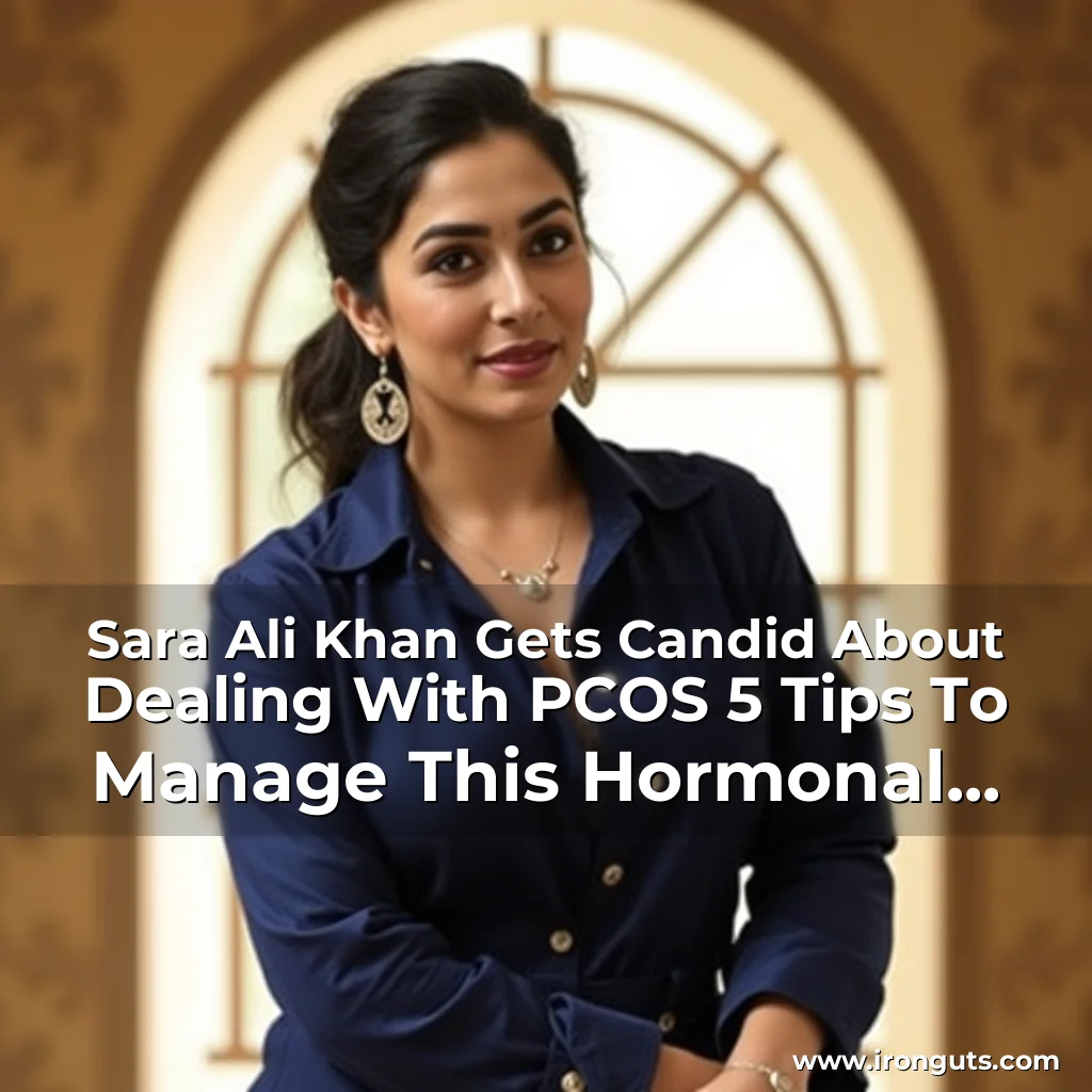 Artistic representation for Sara Ali Khan Gets Candid About Dealing With PCOS 5 Tips To Manage This Hormonal Condition