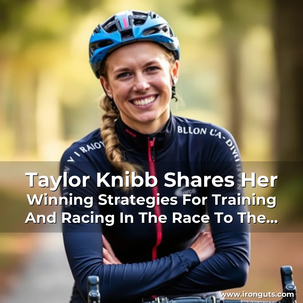 Read more about the article Taylor Knibb Shares Her Winning Strategies For Training And Racing In The Race To The Top Series.