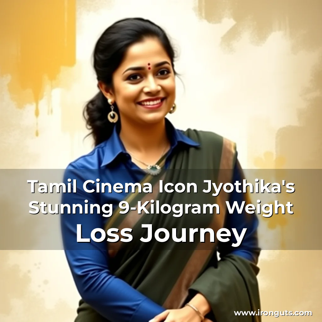 Read more about the article Tamil Cinema Icon Jyothika’s Stunning 9-Kilogram Weight Loss Journey