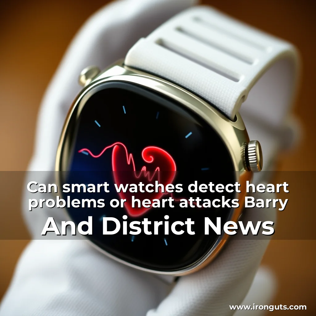 Read more about the article Can smart watches detect heart problems or heart attacks   Barry And District News
