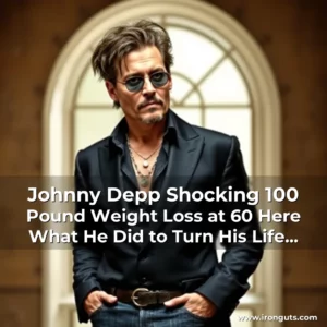Read more about the article Johnny Depp Shocking 100  Pound Weight Loss at 60 Here What He Did to Turn His Life Around