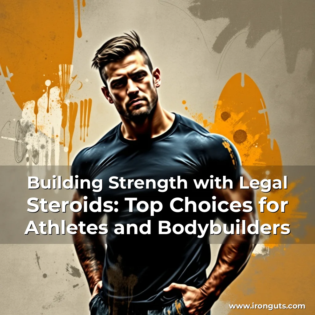 Read more about the article Building Strength with Legal Steroids: Top Choices for Athletes and Bodybuilders