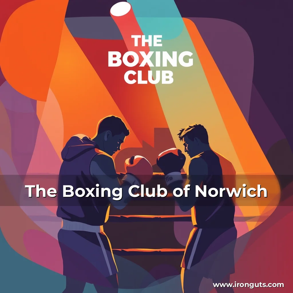 Artistic representation for The Boxing Club of Norwich