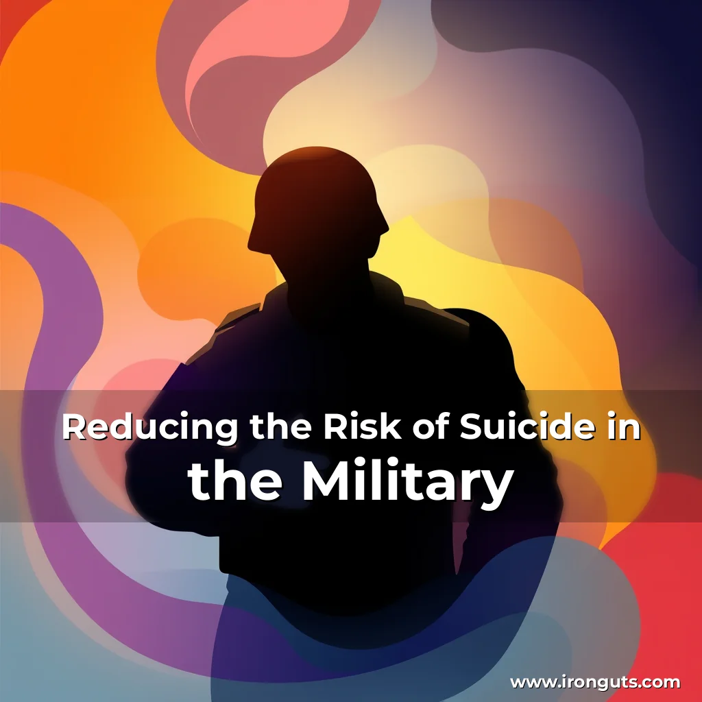 Artistic representation for Reducing the Risk of Suicide in the Military