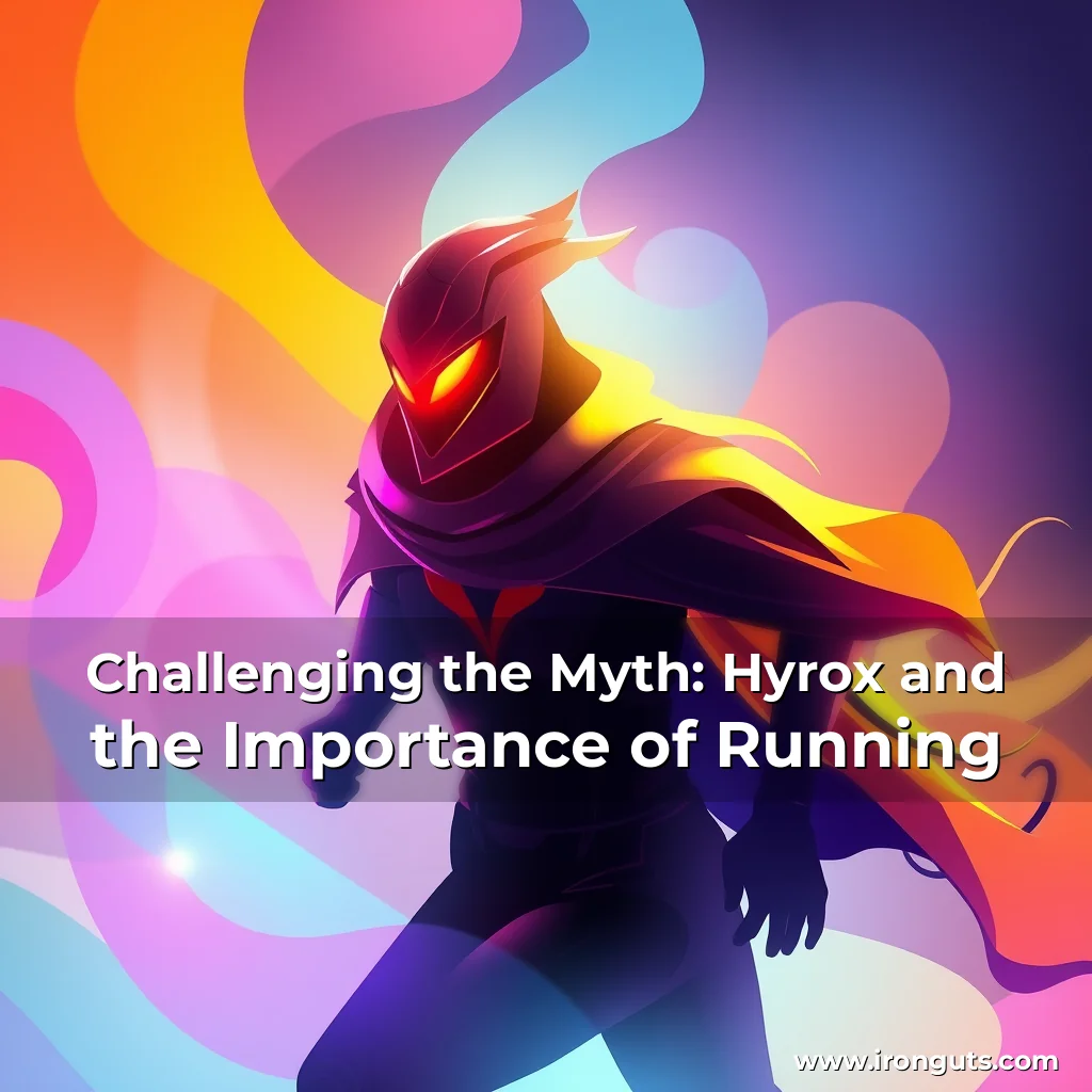 Read more about the article Challenging the Myth: Hyrox and the Importance of Running