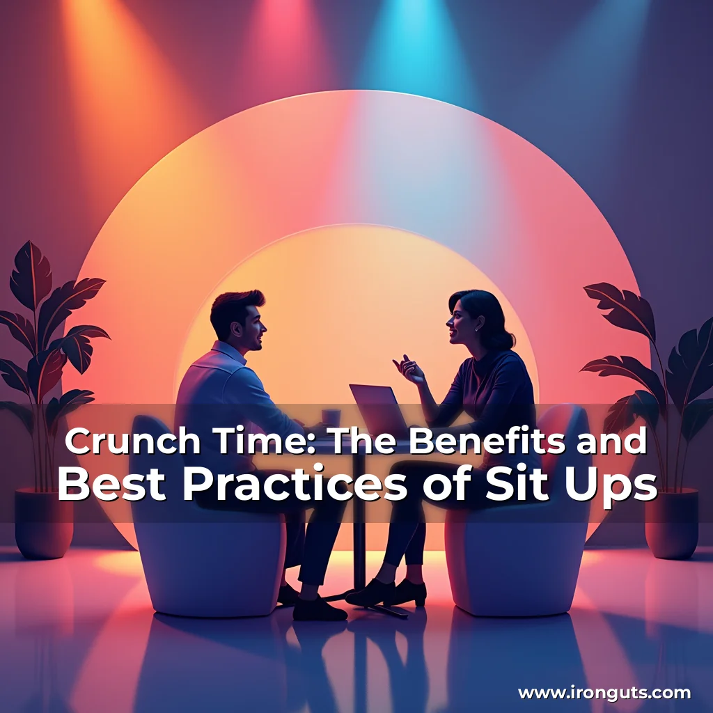 Read more about the article Crunch Time: The Benefits and Best Practices of Sit Ups