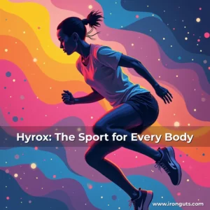 Artistic representation for Hyrox: The Sport for Every Body