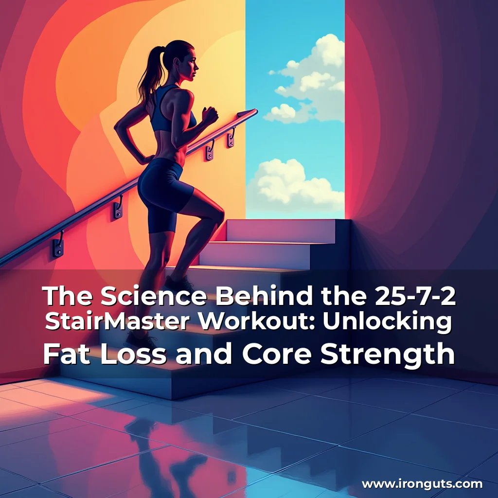 You are currently viewing The Science Behind the 25-7-2 StairMaster Workout: Unlocking Fat Loss and Core Strength