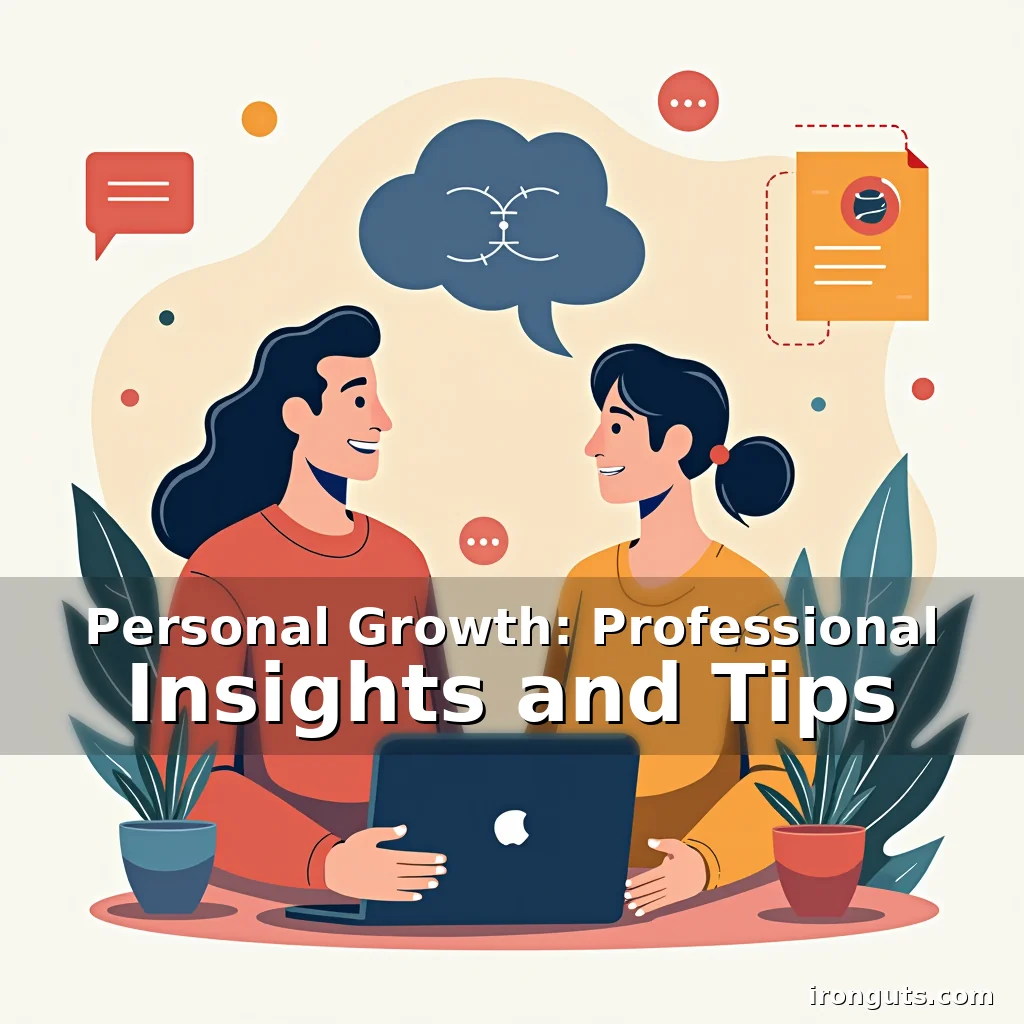 Read more about the article Personal Growth: Professional Insights and Tips