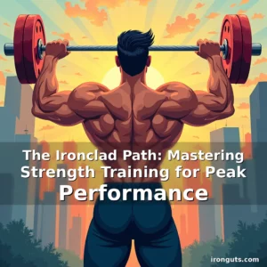 Read more about the article The Ironclad Path: Mastering Strength Training for Peak Performance