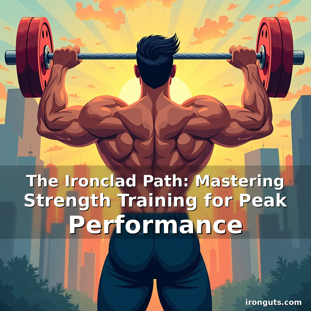 Read more about the article The Ironclad Path: Mastering Strength Training for Peak Performance