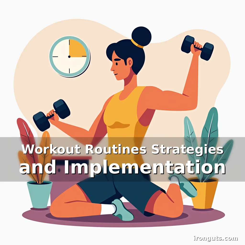 Read more about the article Workout Routines Strategies and Implementation