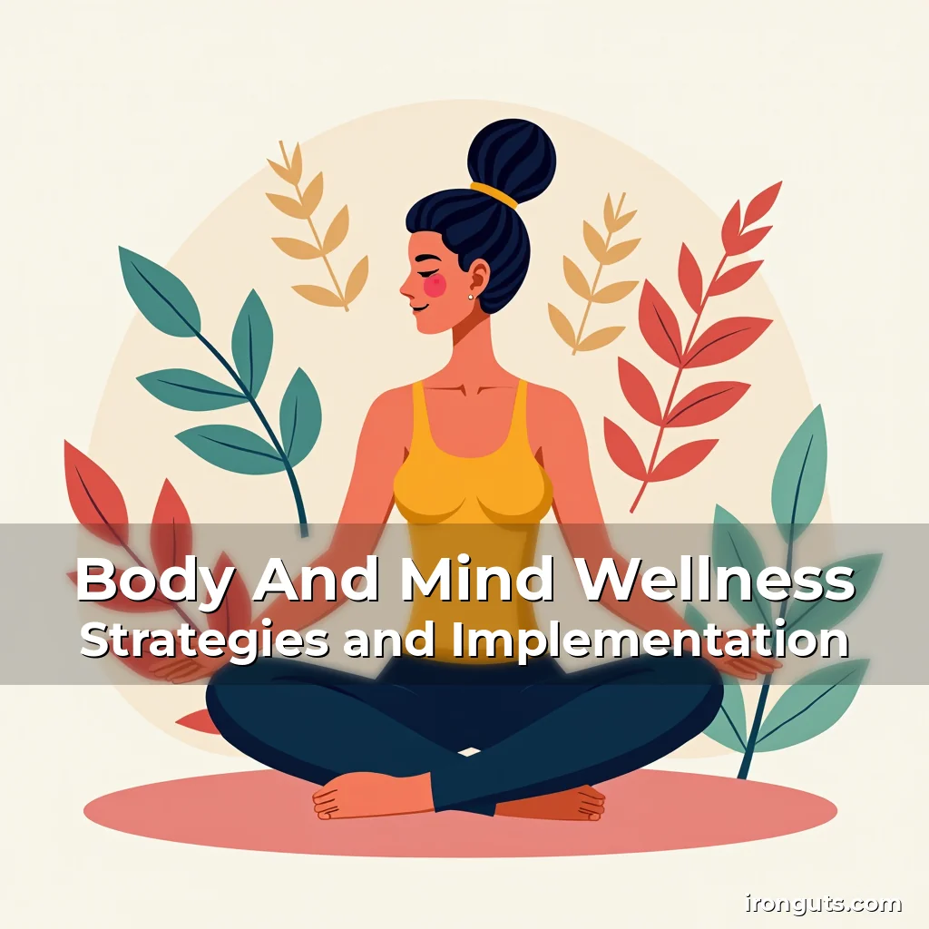 Read more about the article Body And Mind Wellness Strategies and Implementation