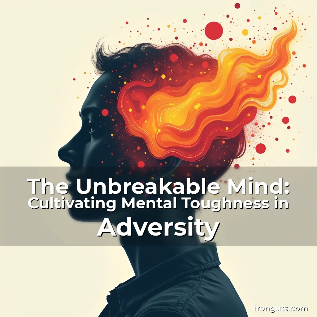 Read more about the article The Unbreakable Mind: Cultivating Mental Toughness in Adversity