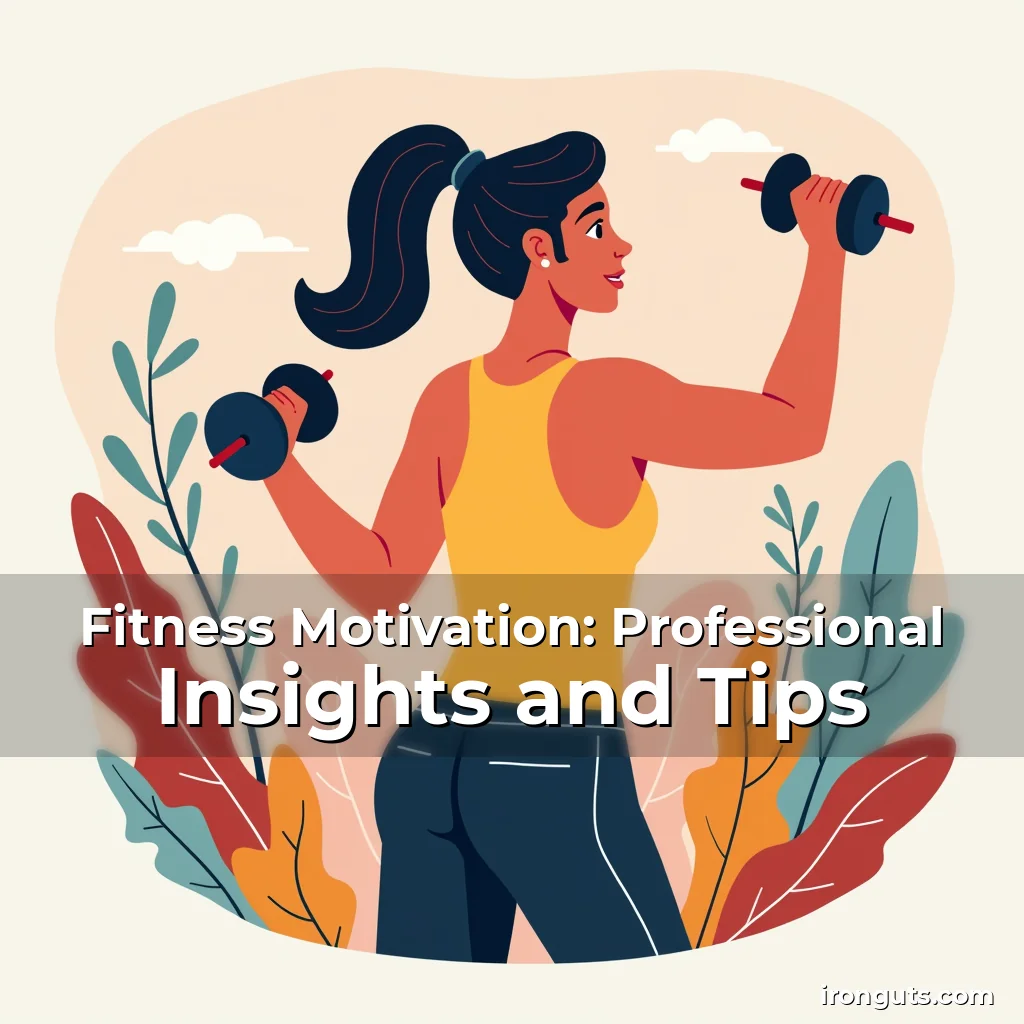 Read more about the article Fitness Motivation: Professional Insights and Tips